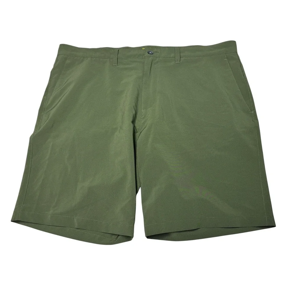 Polo Ralph‎ Lauren Mens Green Performance Golf Shorts 38X9 Olive Stretch